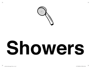 Dementia Showers sign